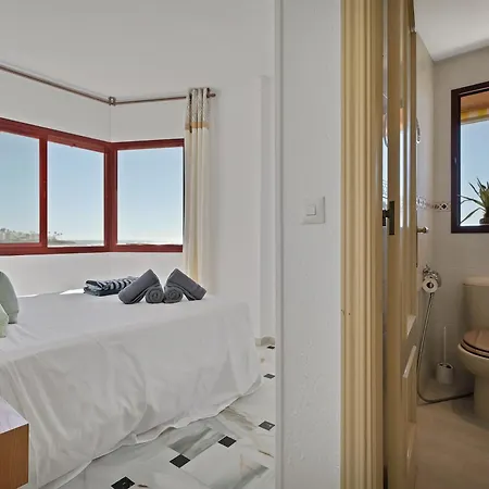 Casa Mar Front Con Wifi, Piscina, Padel Y Tenis - Lubina Del Sol * Sitio de Calahonda